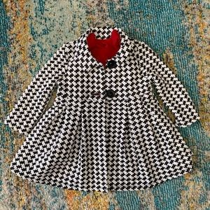 Bonnie Baby Houndstooth dress & jacket set